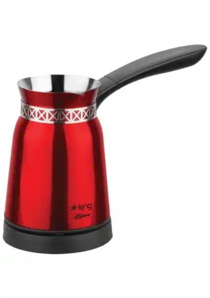 King K 441 E Allaturca Kırmızı Paslanmaz Çelik Türk Kahvesi Makinesi İnceleme ve Kullanıcı Yorumları