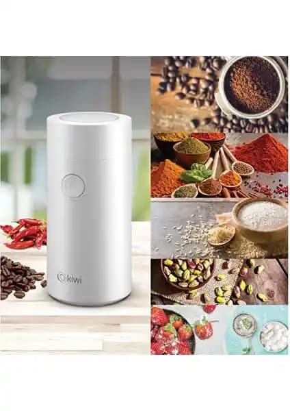 Kiwi KSPG-4820 Kahve ve Baharat Öğütücü: Dayanıklı ve Şık Tasarım ile Pratik Kullanım