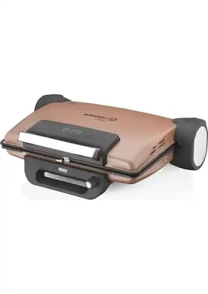 Korkmaz A810-01 Tostema Rosagold Midi Tost Makinesi: Estetik ve Güçlü Performans Özellikleri