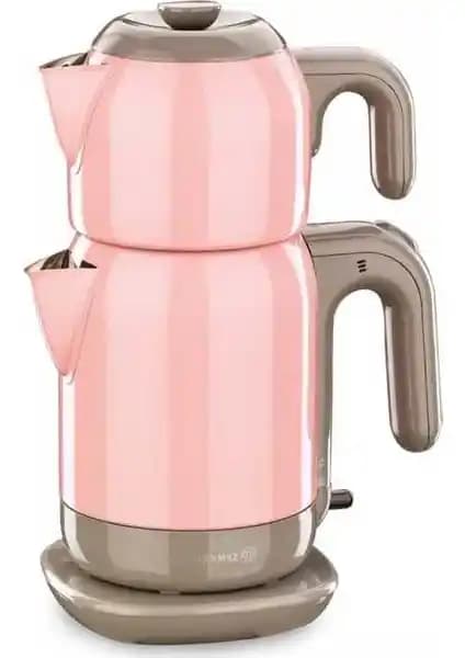 Korkmaz Demtez Pembe Gri Elektrikli Çaydanlık Özellikleri ve Kullanım Avantajları