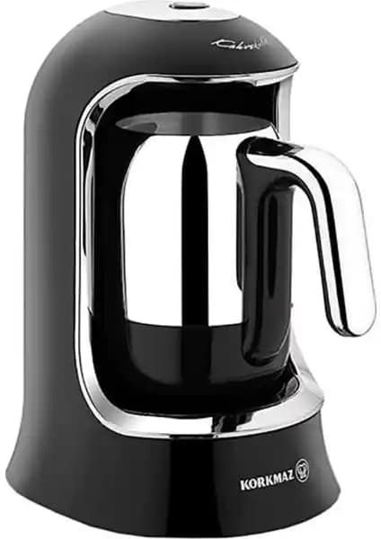 Korkmaz Kahvekolik Siyah Krom Otomatik Kahve Makinesi Özellikleri ve Kullanım Avantajları