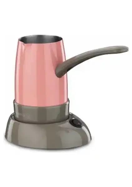 Korkmaz Smart PembeGri Elektrikli Cezve: Şık Tasarım ve Güçlü Fonksiyonlar