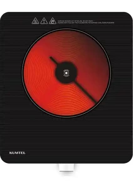 Kumtel HCA-2001 Tekli Elektrikli Vitroseramik Ocak: Modern ve Güvenli Mutfak Çözümü