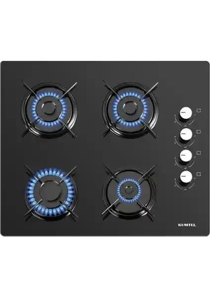 Kumtel Siyah Cam Set Üstü Ocak KO-40 TSHDF: Modern ve Güvenli Mutfak İçin Uygun Çözüm