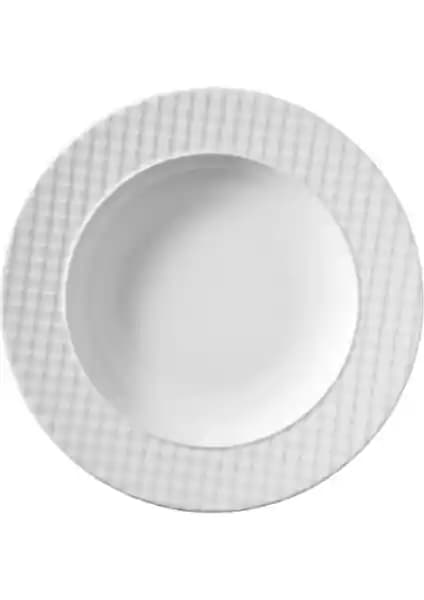 Kütahya Porselen Ekose 6 Adet Yemek Tabağı Seti Estetik ve Dayanıklı Tasarım