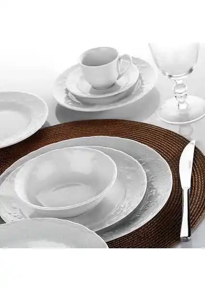 Kütahya Porselen Lalezar 53 Parça Yemek Takımı Şık ve Dayanıklı Sofra Seti