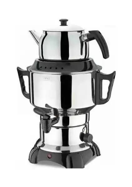 Lines Çelik Elektrikli Semaver 4.5 Litre – Şık Tasarım ve Pratik Kullanım Özellikleri