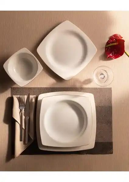 Madame Coco Ethan 24 Parça Gold Yemek Takımı Modern ve Şık Tasarımıyla Sofralarınıza Zarafet Katar