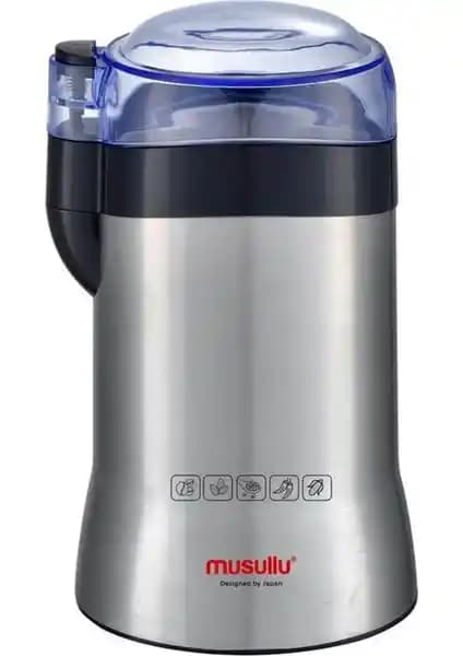 Musullu Kahve ve Baharat Öğütücü Inox 200W - Dayanıklı ve Kullanışlı Mutfak Aleti