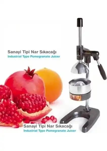 Özlem Sanayi Kollu Meyve Presi Portakal Nar Sıkma Makinası - Dayanıklı ve Kullanıcı Dostu Tasarım