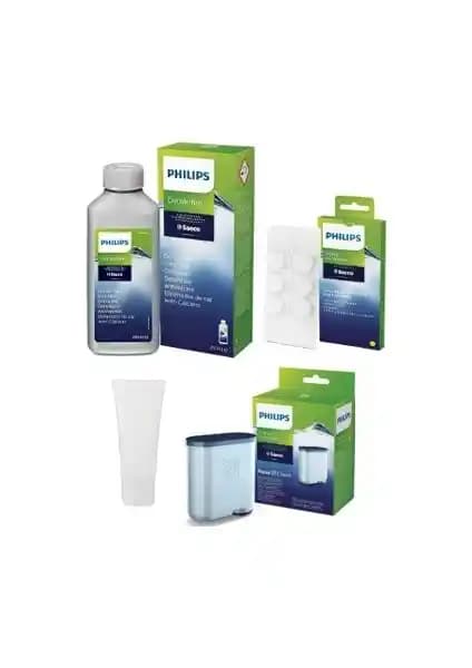 Philips CA6700/10 Espresso Makinesi Kireç Temizleme Solüsyonu ve Yedek Parça Seti