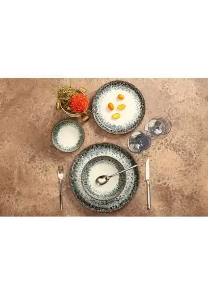 Porland Re-gen Ontario 24 Parça Yemek Takımı Modern ve Dayanıklı Tasarımıyla Şık Sofralar İçin