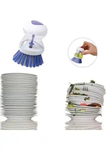 Pratik Deterjan Hazneli Bulaşık Fırçası: Zor Yağları Kolayca Temizleyen Yenilikçi Mutfak Aracı