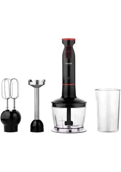 Schafer Chef Mix El Blender Seti 1500W ile Güçlü ve Çok Fonksiyonlu Mutfak Deneyimi