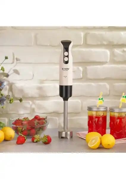 Schafer Meister Çubuk Blender-Krem: Güçlü ve Çok Fonksiyonlu Mutfak Aleti Analizi