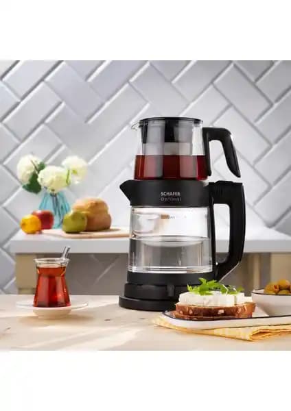 Schafer Optimal Elektrikli Cam Çay Makinesi: Modern Tasarım ve Güvenlik Özellikleriyle Öne Çıkıyor