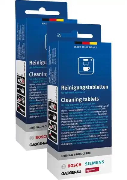 Siemens Kahve Makineleri İçin Temizleyici Tabletler Güçlü Temizlik ve Uzun Ömür Sağlar