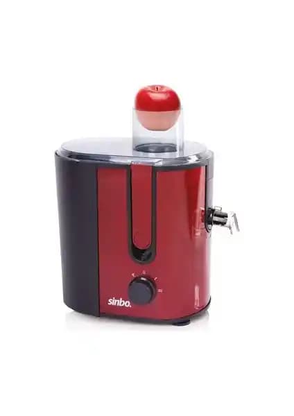 Sinbo SJ-3194 Kırmızı Katı Meyve Sıkacağı: Güçlü Performans ve Şık Tasarım