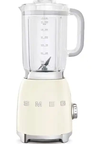 Smeg Krem Blender BLF01CREU: Modern Tasarım ve Güçlü Performans ile Mutfağınıza Şıklık Katın