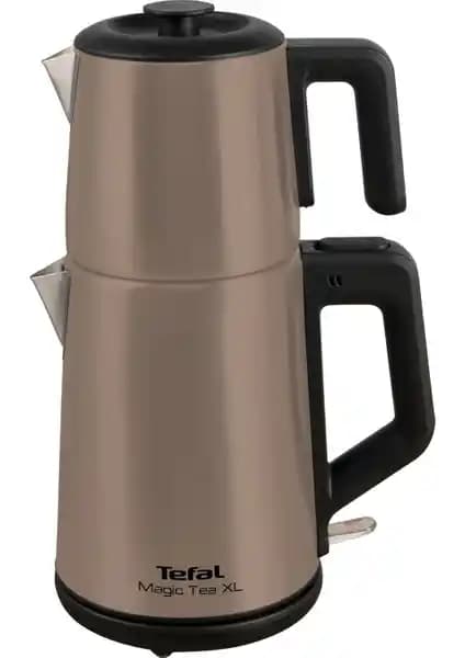 Tefal Magic Tea XL Paslanmaz Çelik Çay Makinesi Geniş Kapasiteli ve Güvenli Kullanım