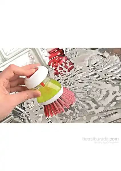 Titiz Deterjan Hazneli Bulaşık Fırçası: Pratik ve Hijyenik Temizlik Çözümü