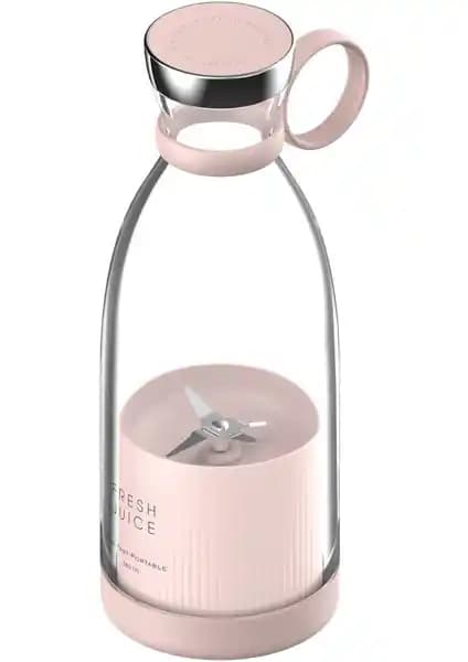 Yongtai YJ Meet Elektrikli Smoothie Blender Pembe: Taşınabilir ve Şık Tasarımlı Kişisel Kullanım İçin