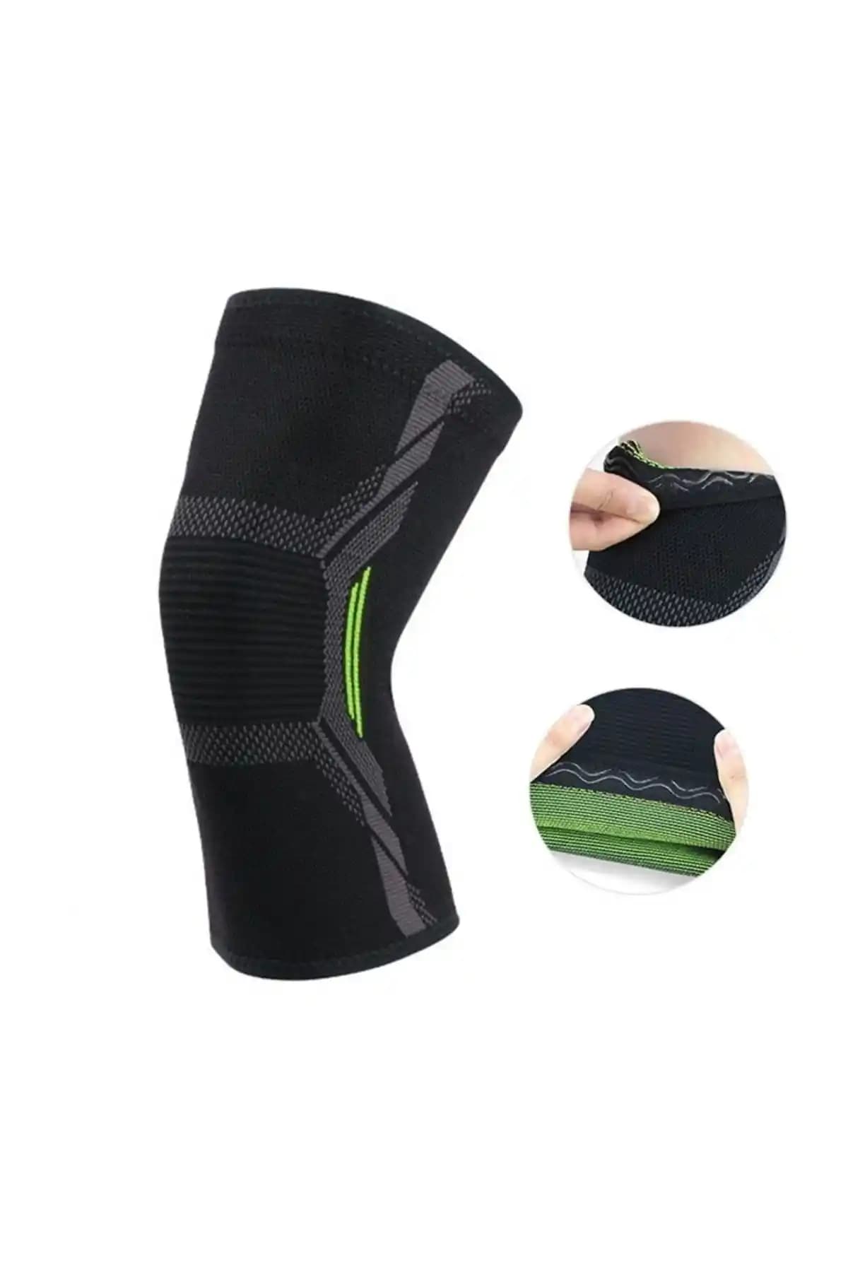 Alazpay Spor Dizliği: Kaymaz Silikon ve Nefes Alabilir Tasarımıyla Spor Performansını Artırır