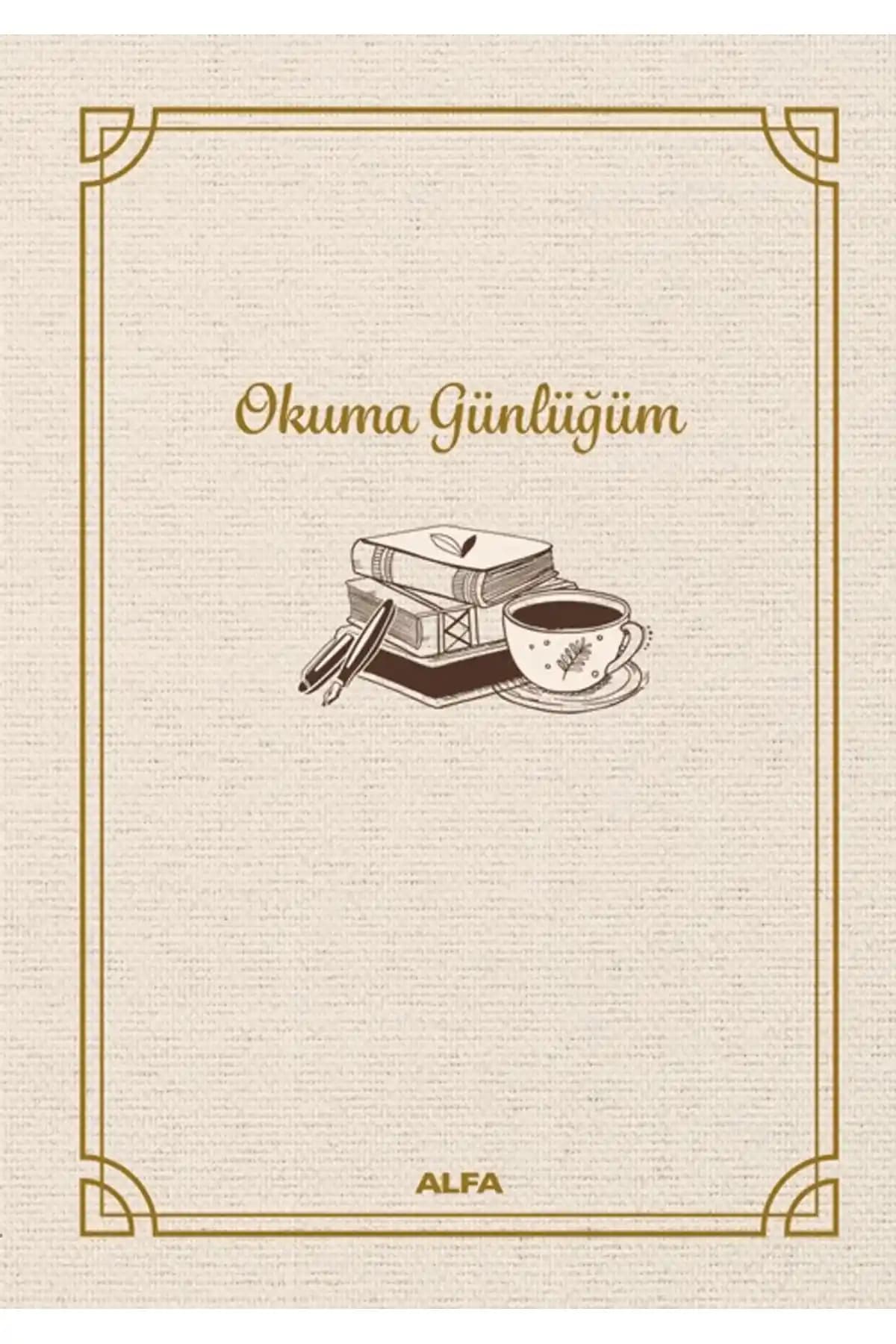 Alfa Yayınları Okuma Günlüğüm Bez Ciltli: Dayanıklı ve Estetik Not Defteri