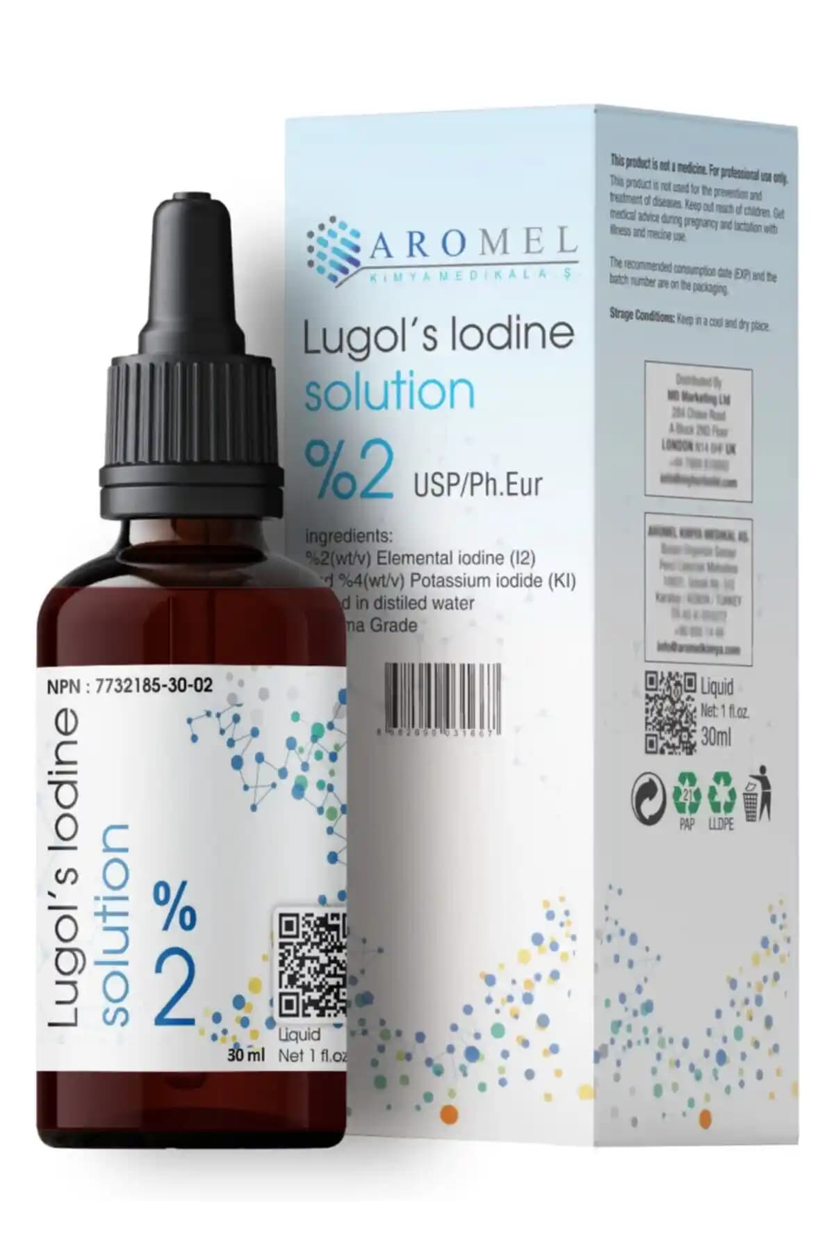 Aromel %2 Lik Iyot Damlası Sağlık ve Bağışıklık Destekleyici Doğal Takviye Ürünü