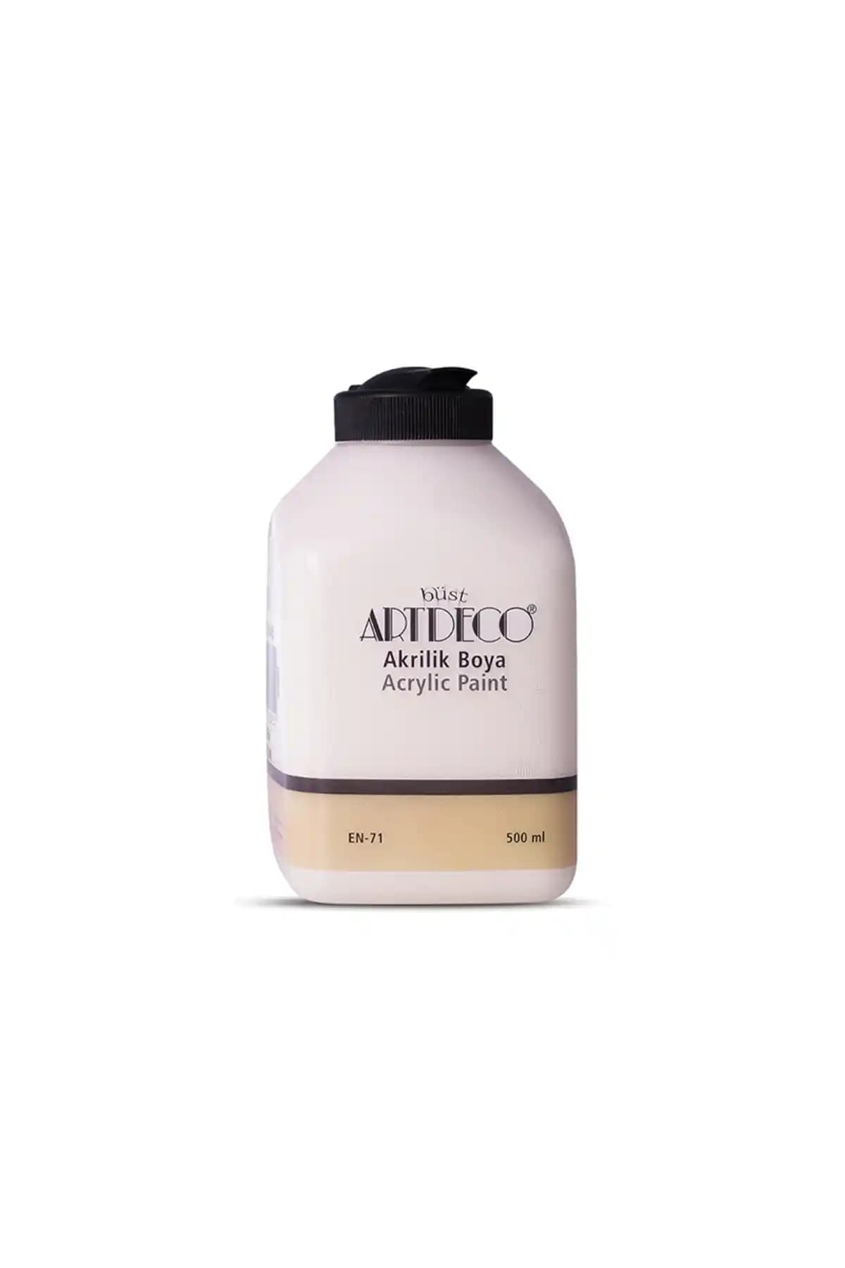 Artdeco Akrilik Boya 500ml Krem 3646: Çok Yüzeyli ve Çevre Dostu Boya Seçeneği