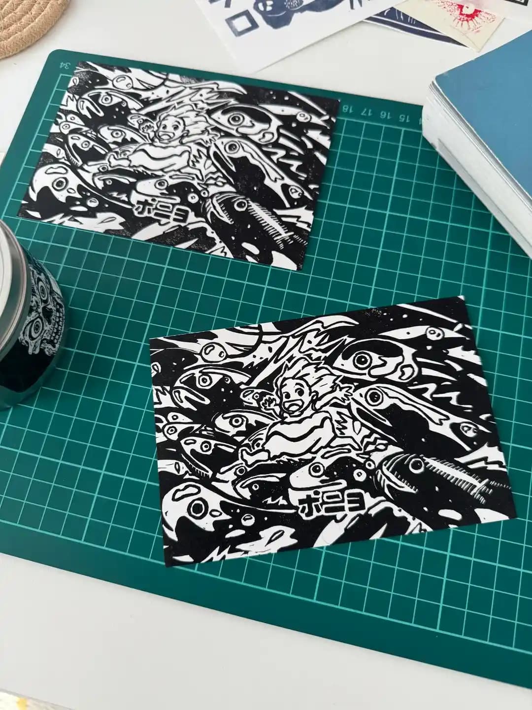 Baskı Sanatında Renk Kullanımı: Siyah-Beyaz ve Renkli Tekniklerin Karşılaştırılması