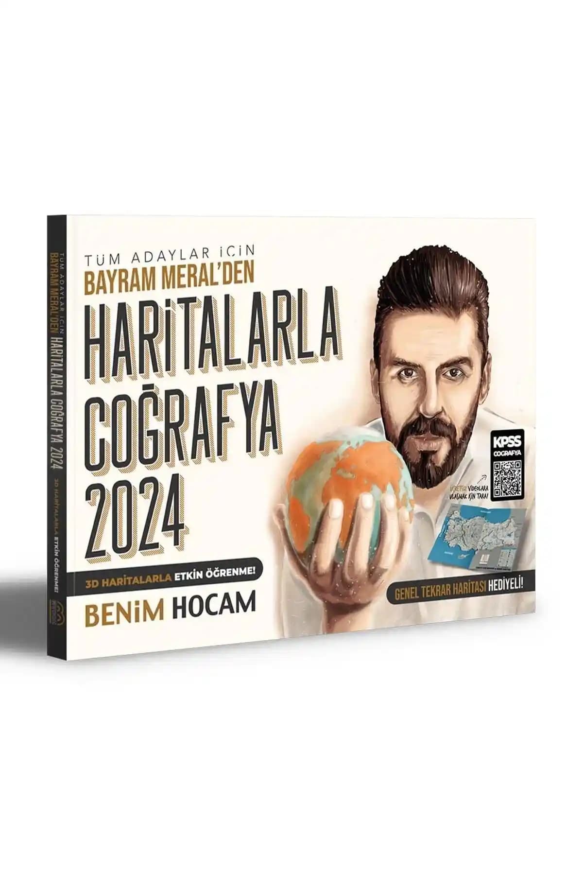Benim Hocam Yayınları 2024 Tüm Adaylar İçin Haritalarla Coğrafya Kaynağı Detaylı İnceleme