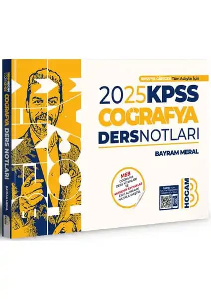 Benim Hocam Yayınları 2025 KPSS Coğrafya Video Ders Notları Detaylı İnceleme ve Kullanım Özellikleri