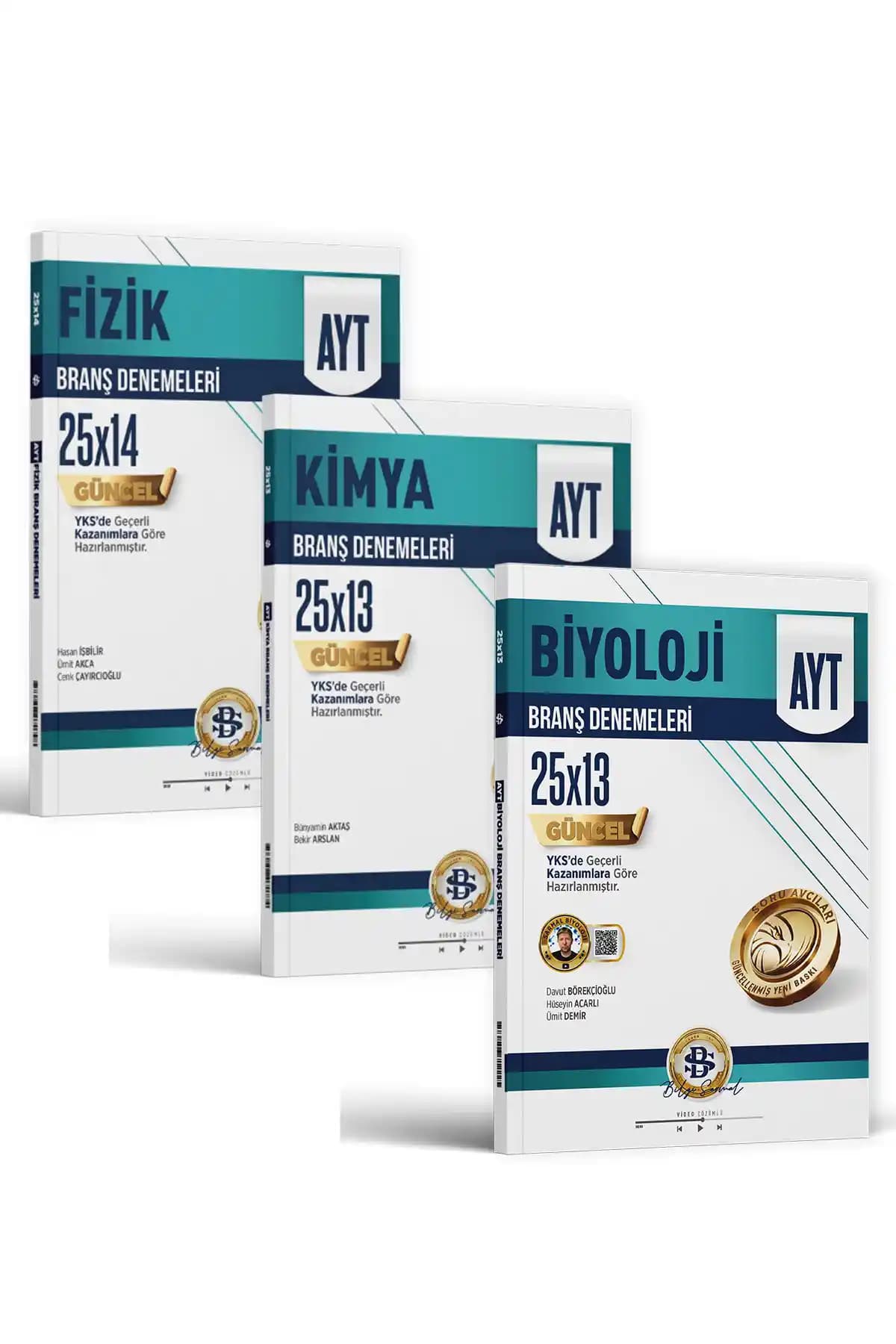 Bilgi Sarmal AYT Fizik, Kimya ve Biyoloji Denemeleri 2026 Güncel Sınavlara Hazırlık Seti