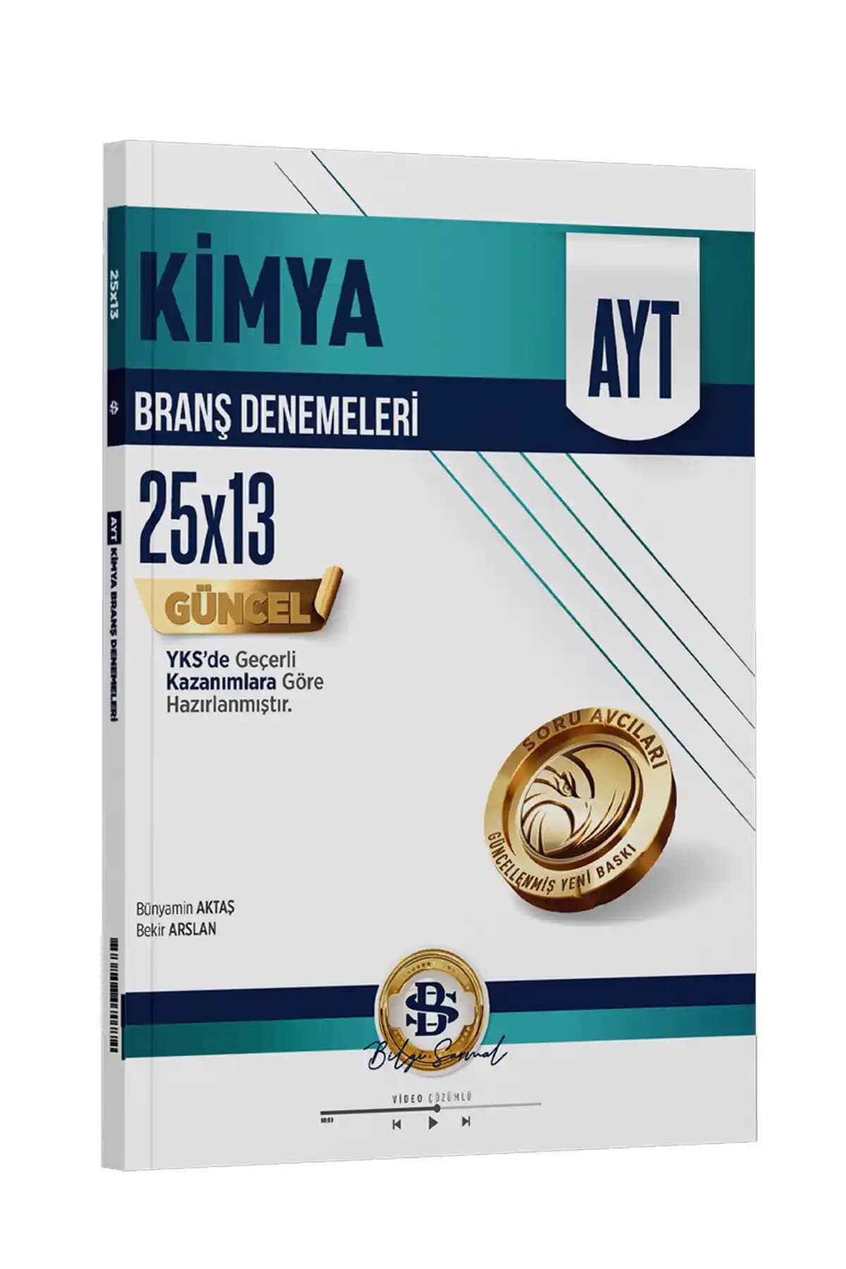 Bilgi Sarmal AYT Kimya 25 x 13 Branş Denemeleri 2026 Sınav Hazırlık Kitabı