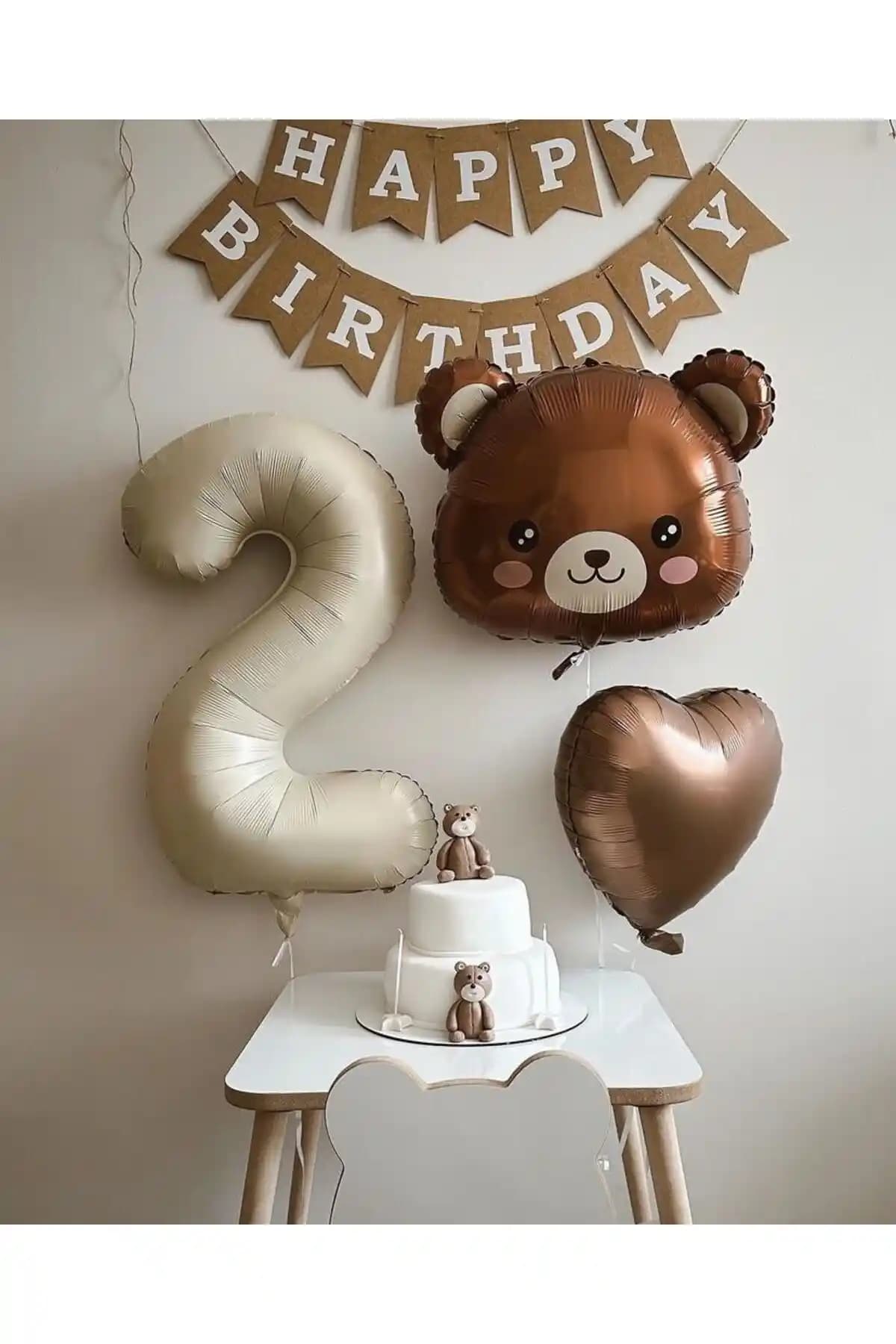 Çemrek Süs 2 Yaş Partisi İçin Folyo Balon ve Dekoratif Seti Detaylı İnceleme