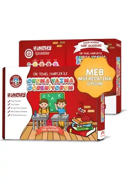 Çocuk Akademi İlk Okuma Yazma Seti ile Erken Eğitim ve Gelişim Destekleyici İçerik