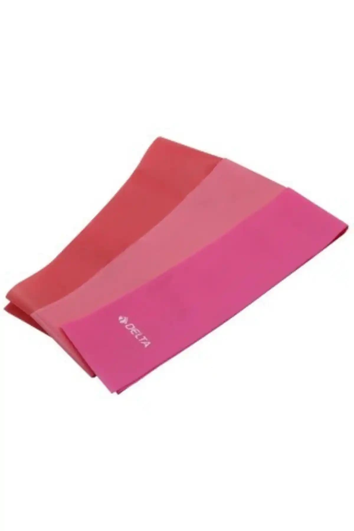 Delta 3 Adet Pilates Bantları Seti Çok Yönlü Direnç Lastiği Egzersizleri İçin