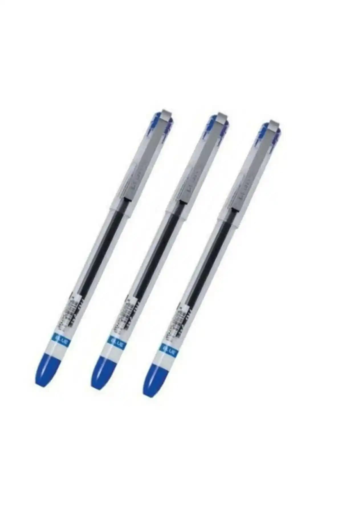 Dong A My Gel 0.5mm Mavi İnce Uç Jel Kalem Detaylı Yazım ve Çizim İçin Uygun