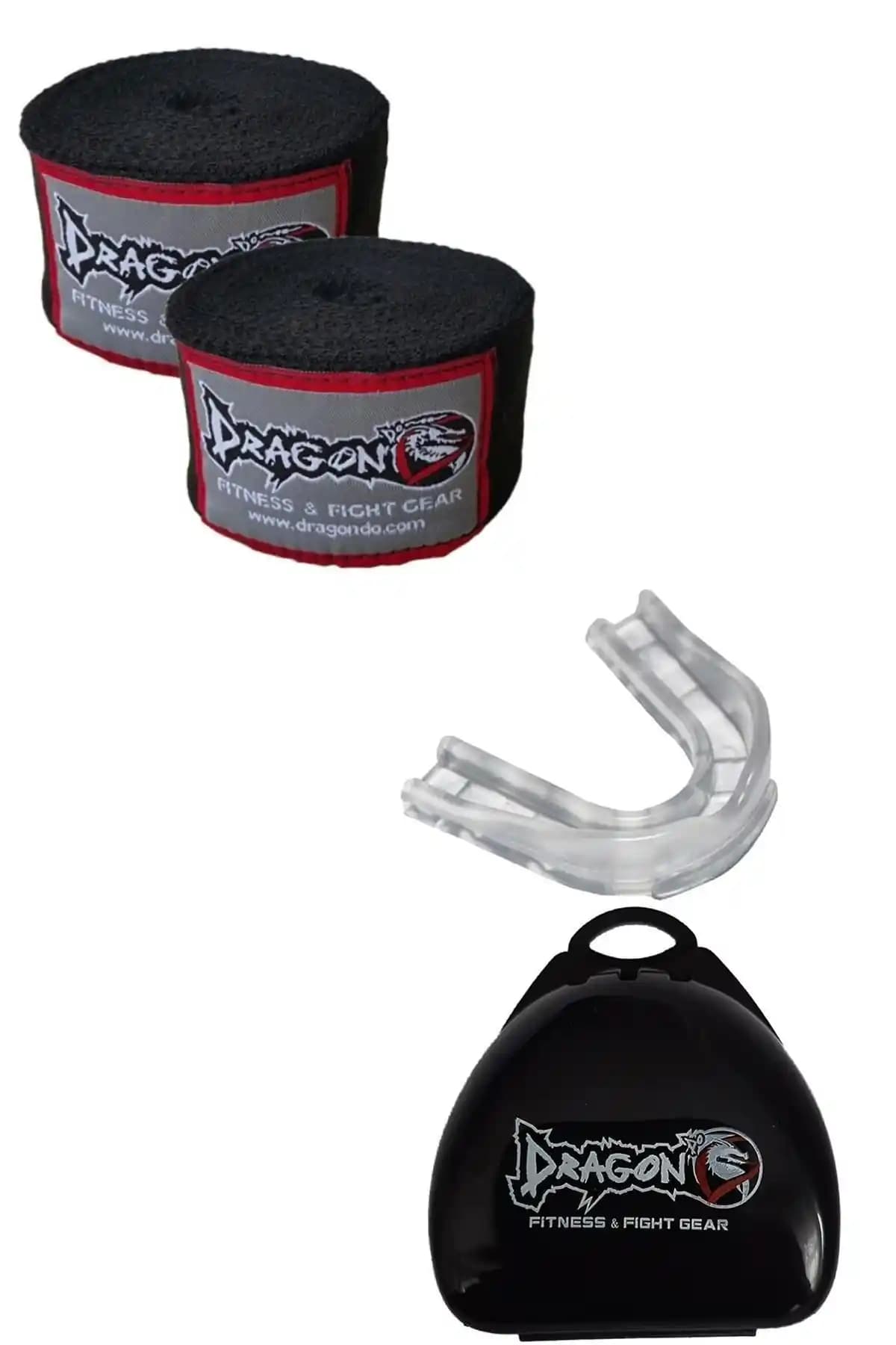 Dragondo 99120 Profesyonel Kutulu Boks Dişliği ve 3,5 M Siyah Boks Bandaj Seti İncelemesi