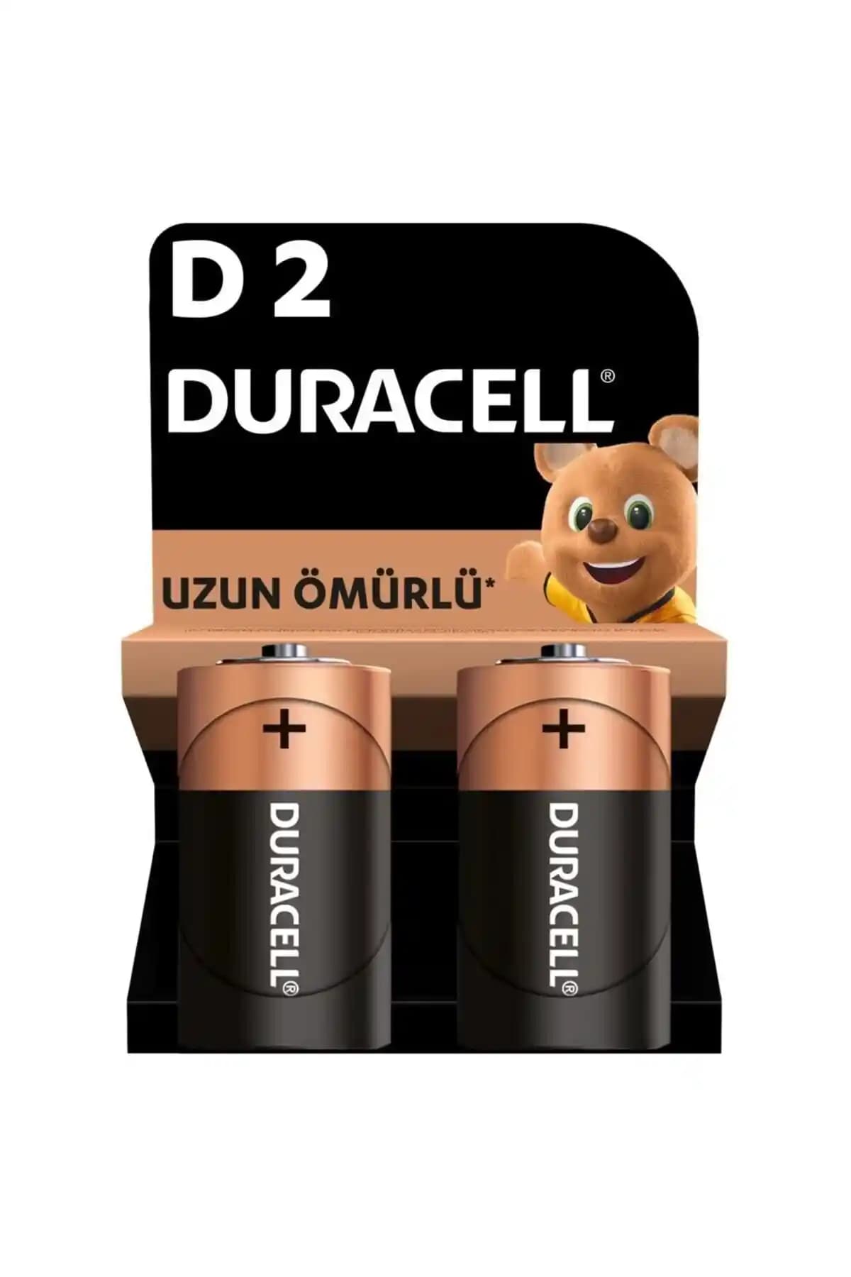 Duracell D Büyük Pil 2'li Seti Güç ve Güvenilirlik Sunan Yüksek Performanslı Pil