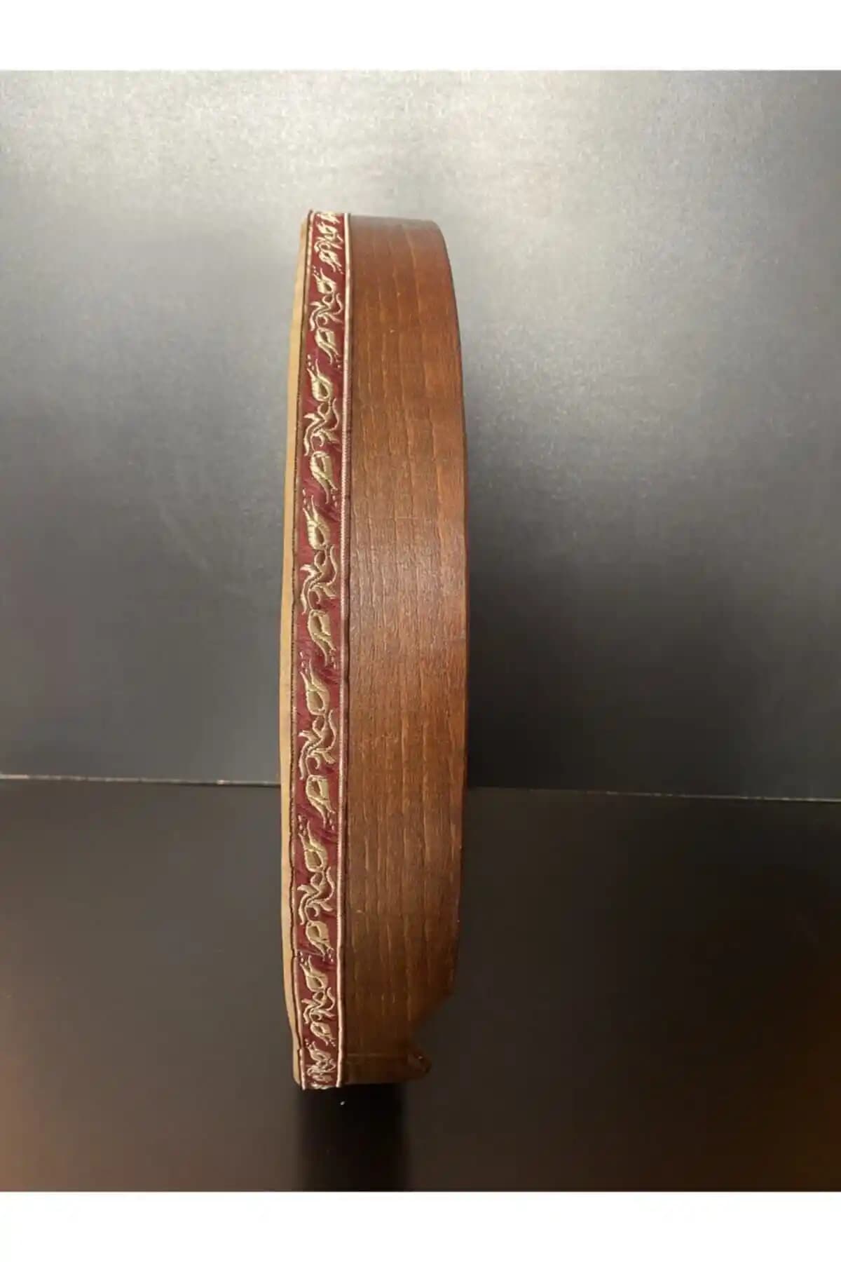 Ece Müzik Aletleri 40 cm Hayvani Deri Çift Kat Gürgen Kasnak Bendiri Üstün Kalite ve Geleneksel Tasarım