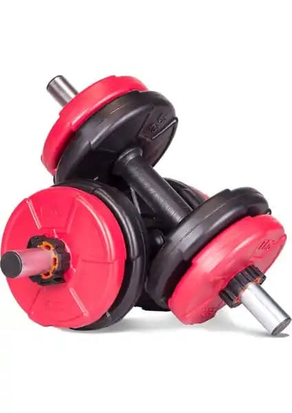 Ecgspor 11 kg Dambıl Setleri Karşılaştırması Siyah-Red ve Turuncu-Siyah Modelleri