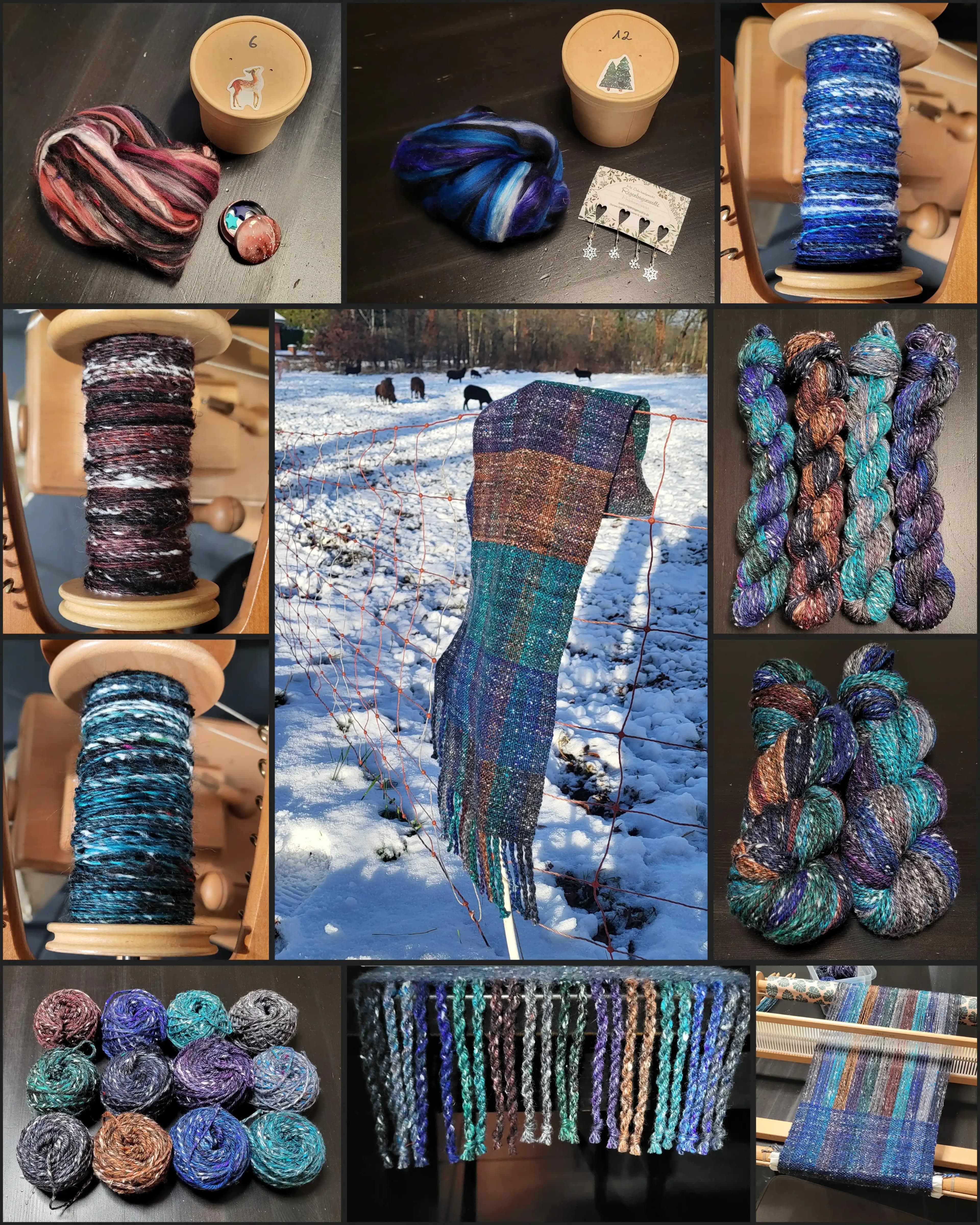 El İpliğiyle Dokunan Yün ve İpek Karışımlı Atkının Teknik ve Estetik Özellikleri