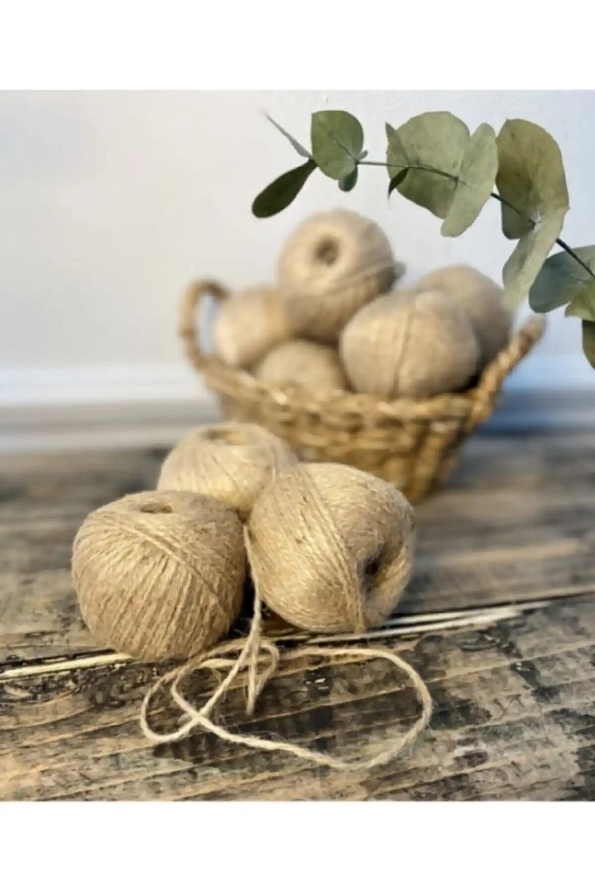 Elysian Doğal Jüt İp: Dayanıklı ve Çevre Dostu El İşleri ve Dekorasyon Malzemesi