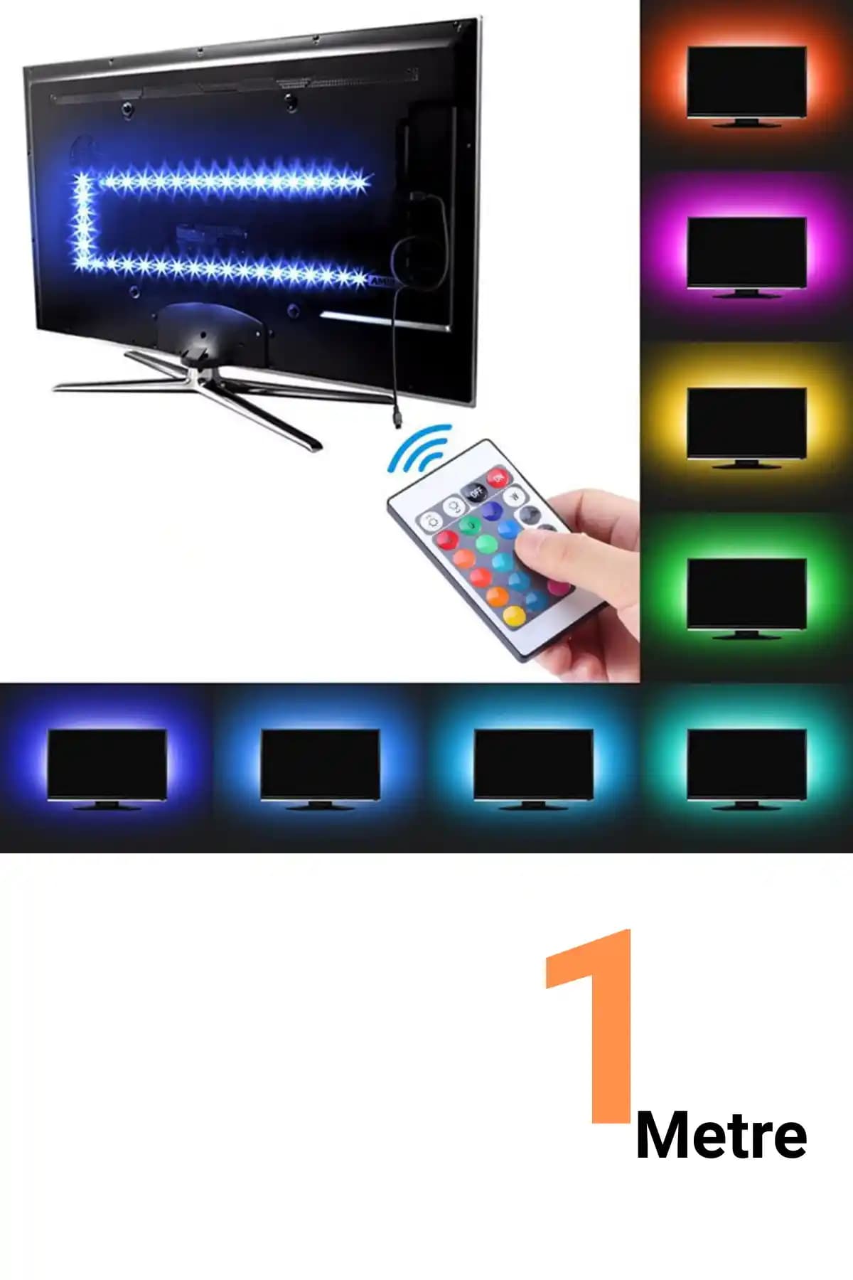 Ema Dükkan RGB Şerit LED ile İç Mekan Dekorasyonunda Çok Fonksiyonlu Aydınlatma Çözümü