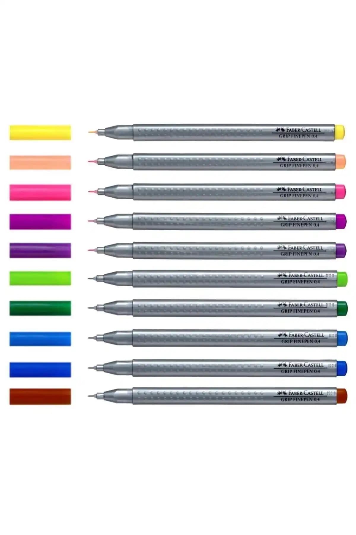 Faber Castell Grip Fineliner 0.4 Uç Kalem Seti Detaylı İnceleme ve Kullanım Özellikleri