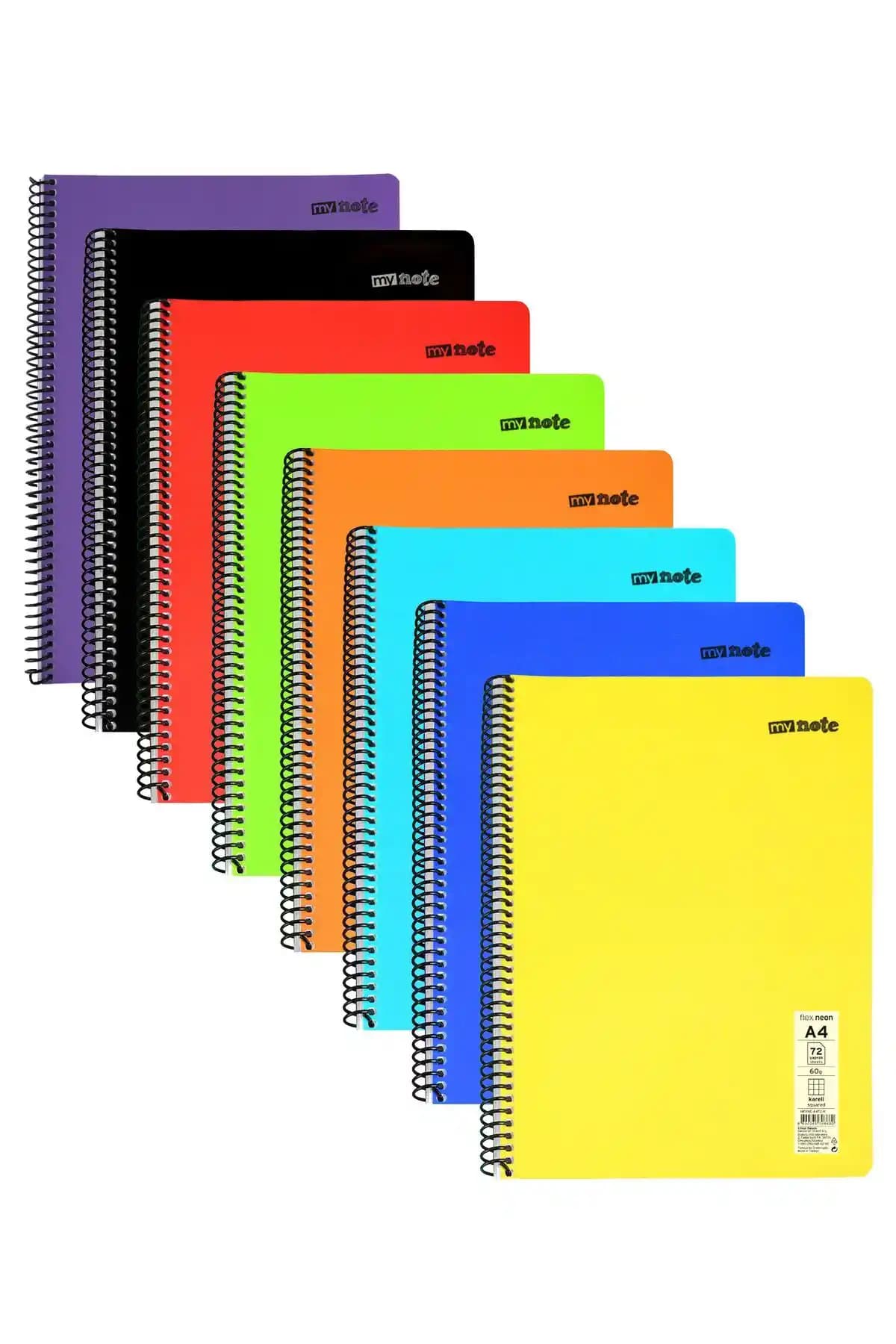 Genel Markalar Flex Neon A4 Defter: Çok Yönlü ve Dayanıklı Yazı Gereci Özellikleri