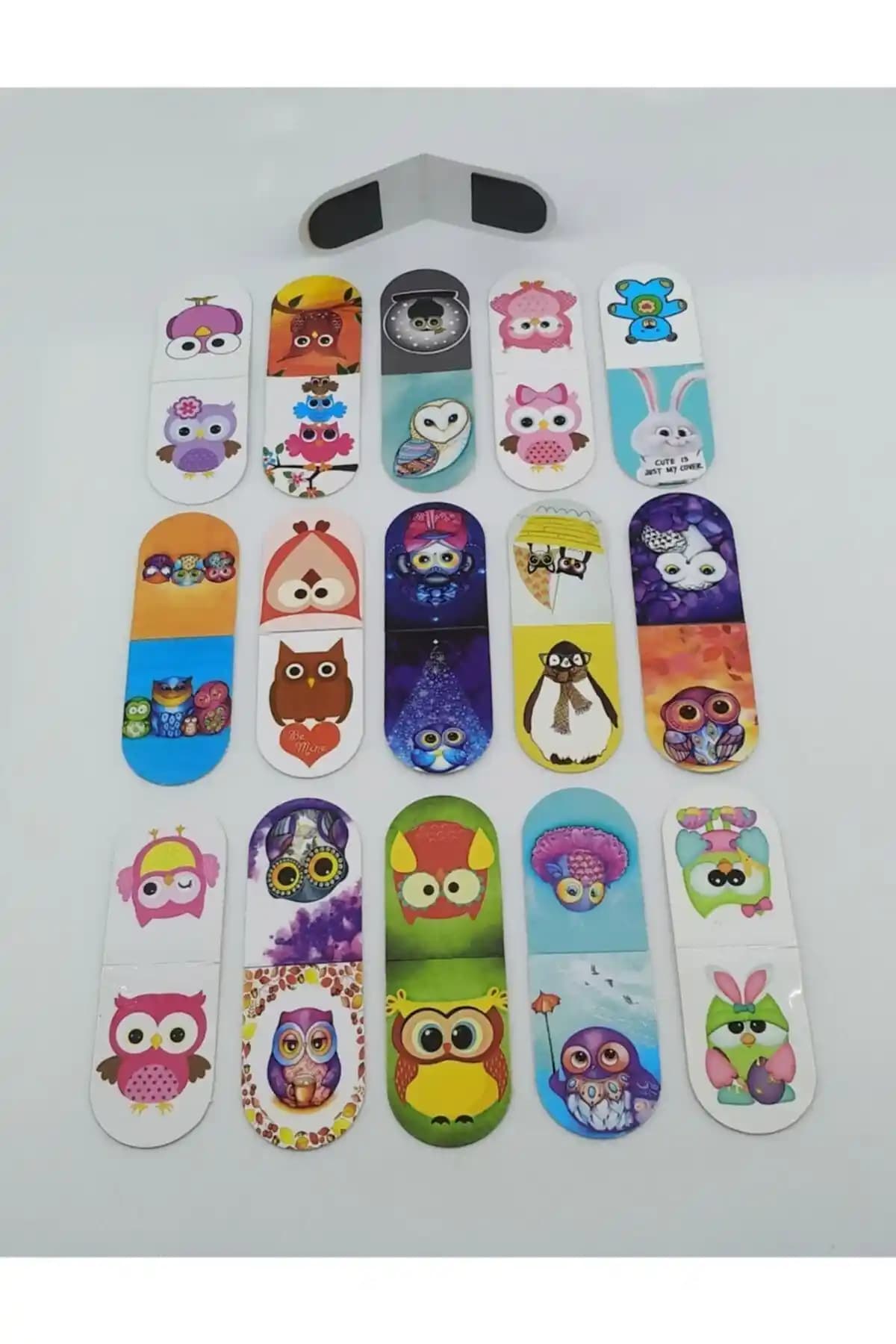 Giftsturkiye Mıknatıslı Kitap Ayracı Seti Renkli ve Dayanıklı Okuma Arkadaşları