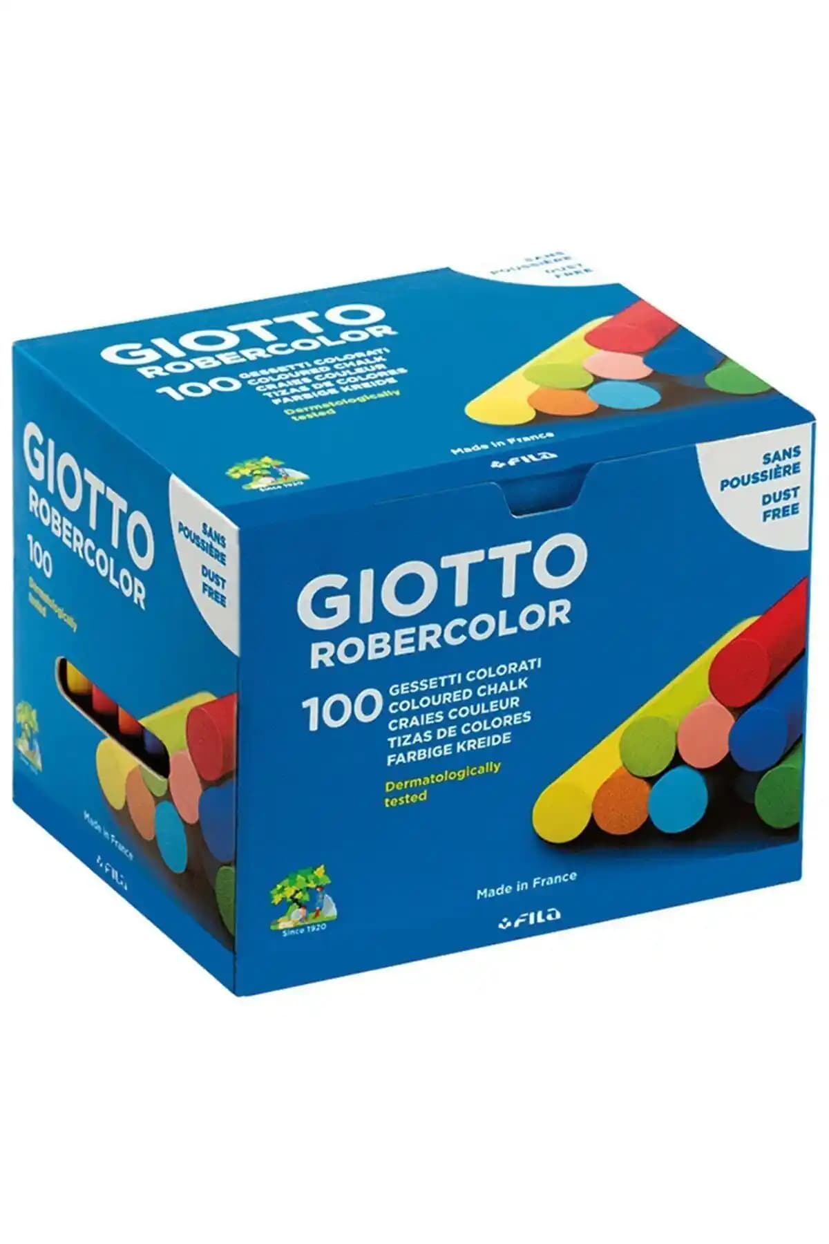 Giotto Robercolor Renkli Tebeşir 100 Lü: Yaratıcı Çalışmalar İçin Güçlü Bir Seçenek
